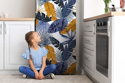 Decoration refrigerator cover Palm leaves