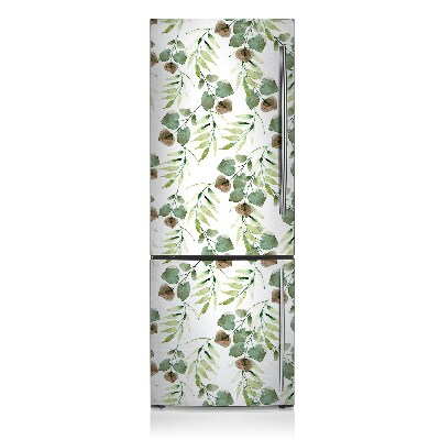 Decoration refrigerator cover Autumn leaves