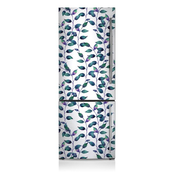 Magnetic refrigerator cover Fairytale leaves