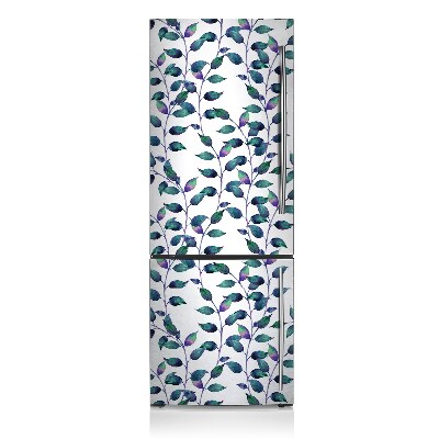 Magnetic refrigerator cover Fairytale leaves