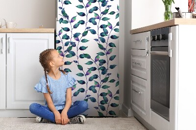 Magnetic refrigerator cover Fairytale leaves