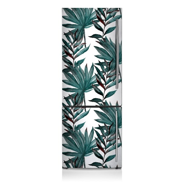 Decoration refrigerator cover Tropical illustration