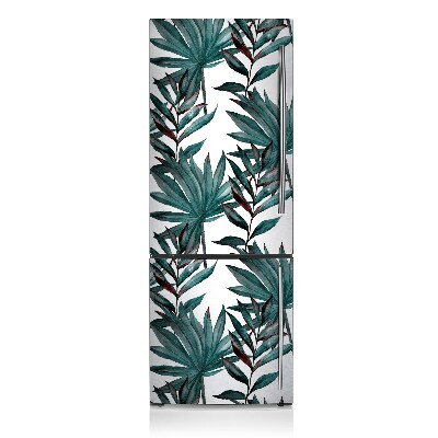 Decoration refrigerator cover Tropical illustration