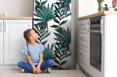 Decoration refrigerator cover Tropical illustration