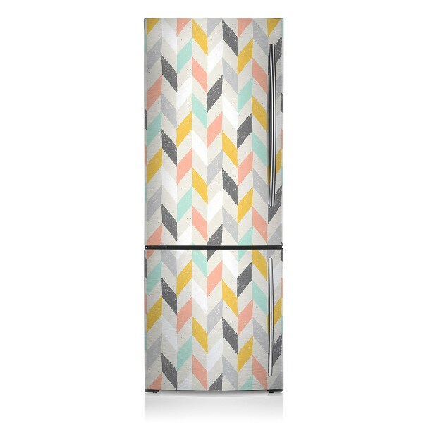 Decoration refrigerator cover Herringbone wallpaper