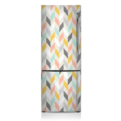 Decoration refrigerator cover Herringbone wallpaper