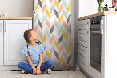 Decoration refrigerator cover Herringbone wallpaper