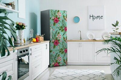 Magnetic refrigerator cover Flower