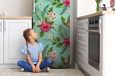Magnetic refrigerator cover Flower