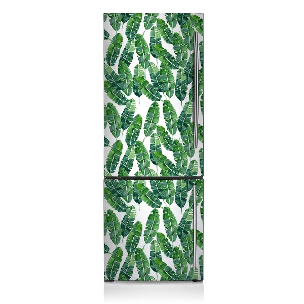 Decoration refrigerator cover Exotic leaves