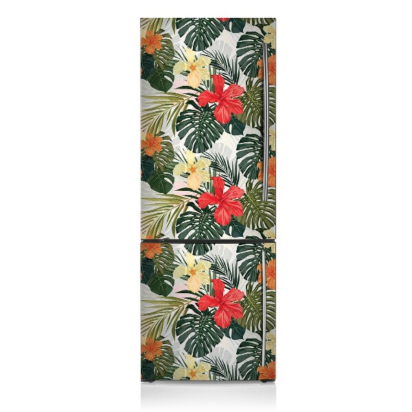 Magnetic refrigerator cover Hawaiian island