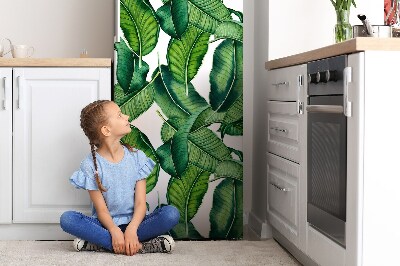 Decoration refrigerator cover Botanical leaves