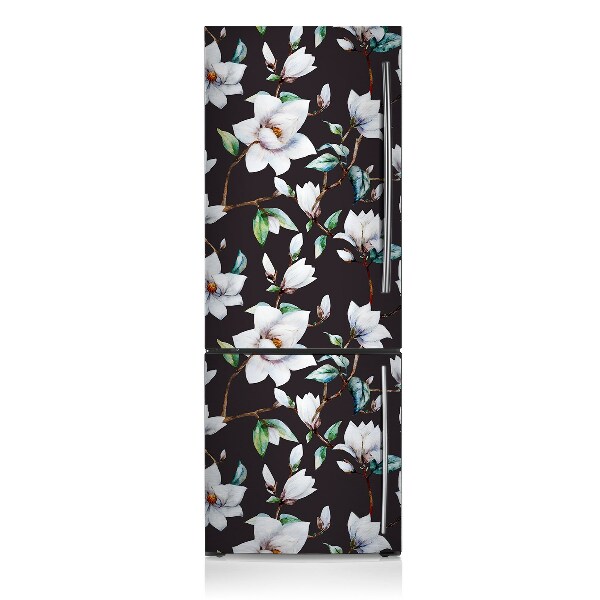 Decoration refrigerator cover Painted flowers