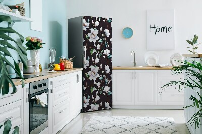 Decoration refrigerator cover Painted flowers