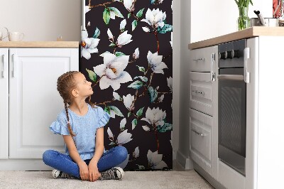 Decoration refrigerator cover Painted flowers