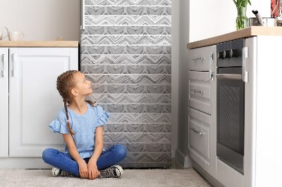 Magnetic refrigerator cover Scandinavian style