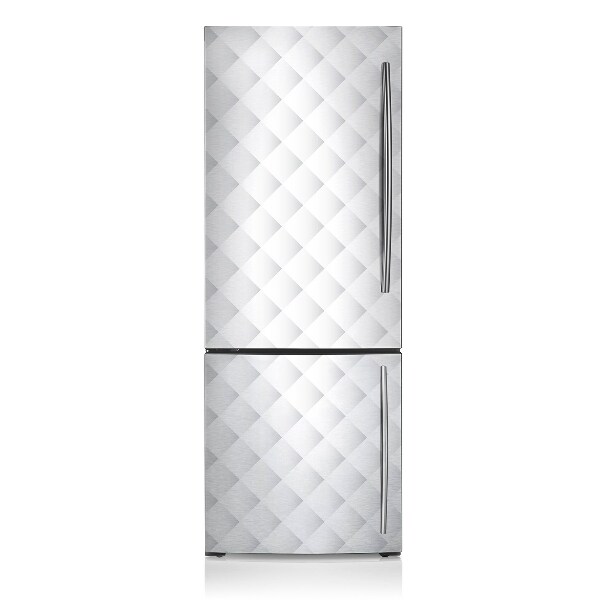 Decoration refrigerator cover White rhombulus