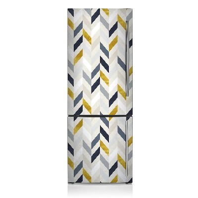 Decoration refrigerator cover Colorful vector