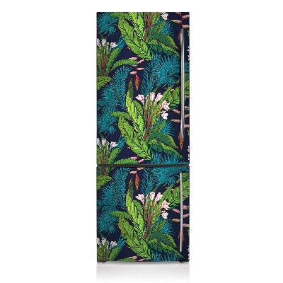 Decoration refrigerator cover Tropical jungle