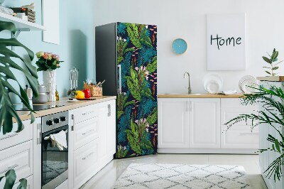 Decoration refrigerator cover Tropical jungle