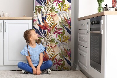 Decoration refrigerator cover Dark jungle