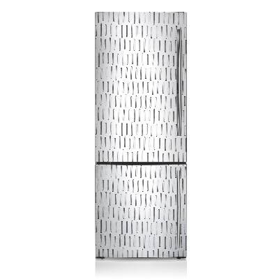 Decoration refrigerator cover Drawn lines