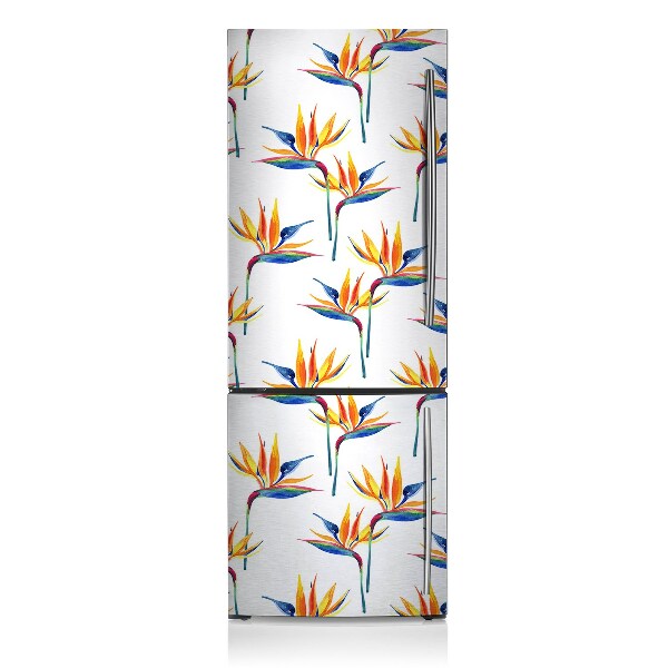 Decoration refrigerator cover Colorful flowers