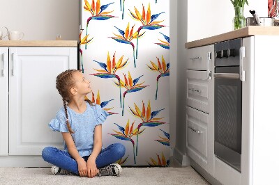 Decoration refrigerator cover Colorful flowers