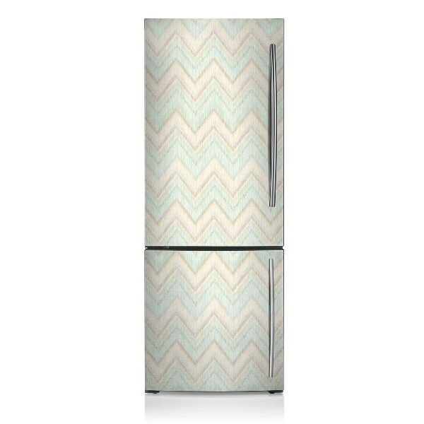 Magnetic refrigerator cover Zigzag