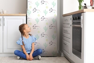 Decoration refrigerator cover Cactus