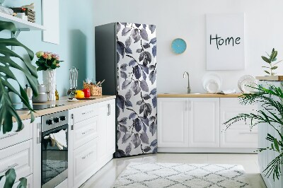 Decoration refrigerator cover Gray branches