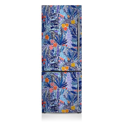 Decoration refrigerator cover Wild flowers