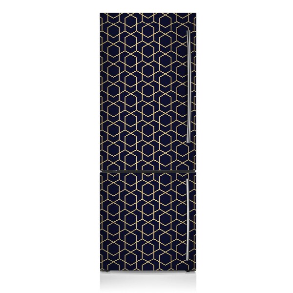 Decoration refrigerator cover Golden pattern