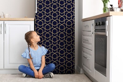 Decoration refrigerator cover Golden pattern