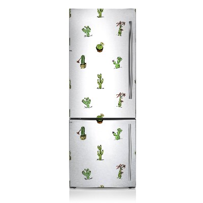 Decoration refrigerator cover Cactus