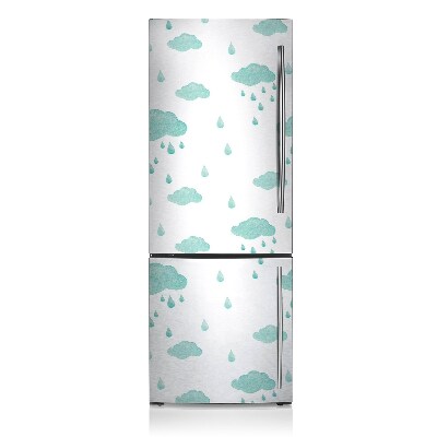 Decoration refrigerator cover Rain cloud