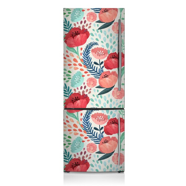 Magnetic refrigerator cover Poppy seed