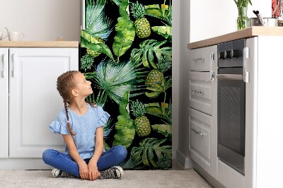 Magnetic refrigerator cover Pineapple