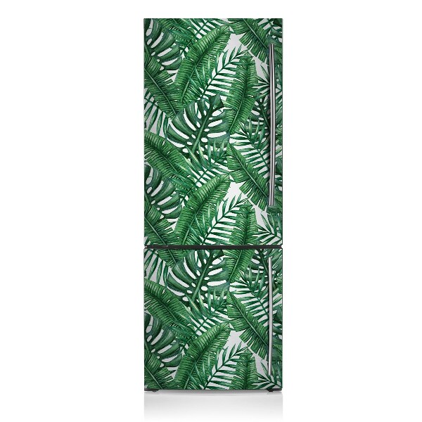 Decoration refrigerator cover Monster leaves