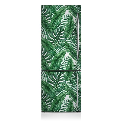 Decoration refrigerator cover Monster leaves