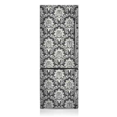 Decoration refrigerator cover Oriental flowers