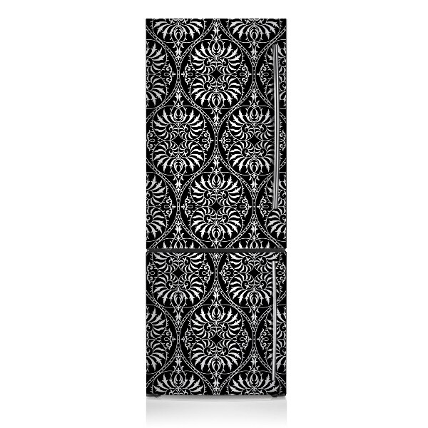 Decoration refrigerator cover Black and white patterns