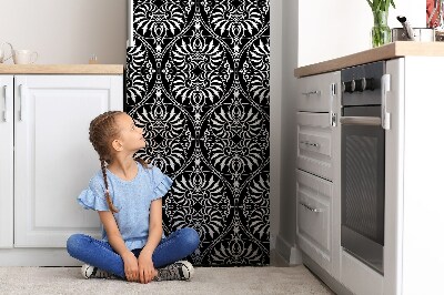 Decoration refrigerator cover Black and white patterns