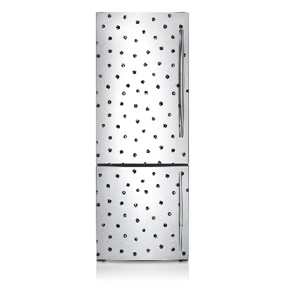 Decoration refrigerator cover Black dots