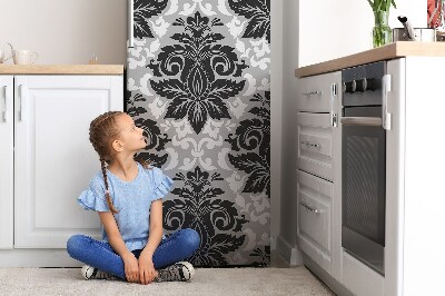 Decoration refrigerator cover Gray pattern