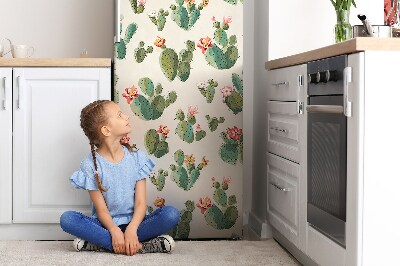 Decoration refrigerator cover Cactus