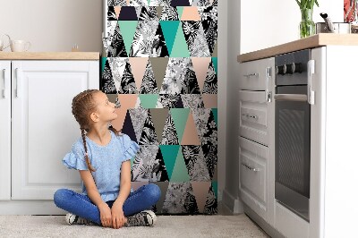 Decoration refrigerator cover Tropical