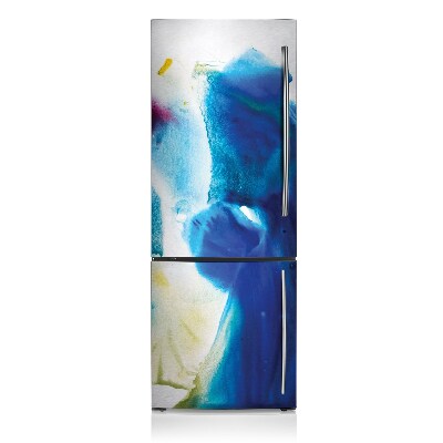 Decoration refrigerator cover Blue places