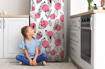 Decoration refrigerator cover Pen and dots