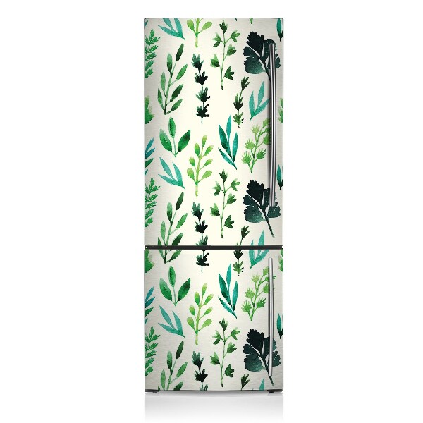 Decoration refrigerator cover Field flowers